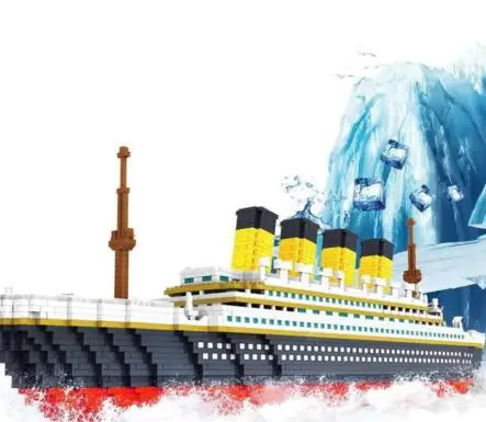 Cruise Ship DIY Model Building Blocks