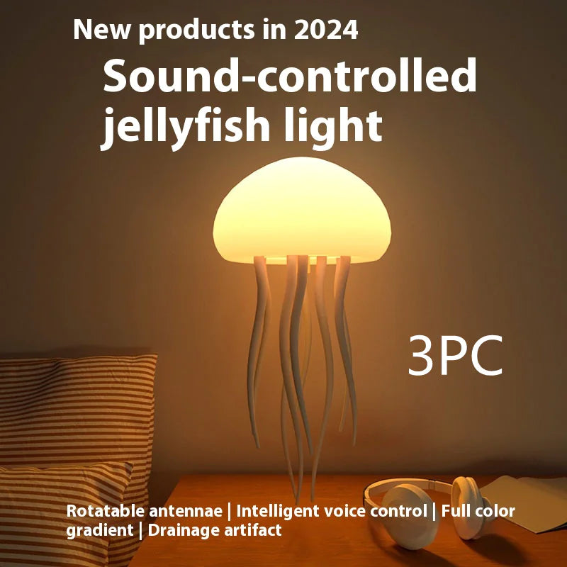 Floating Jellyfish Night Light