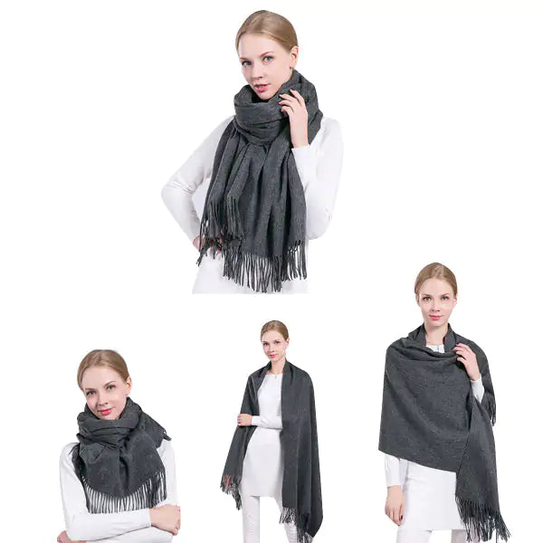 DRAFT Fashion Wrap Lambs Wool Shawl