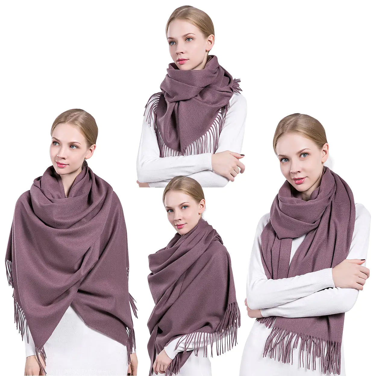 DRAFT Fashion Wrap Lambs Wool Shawl