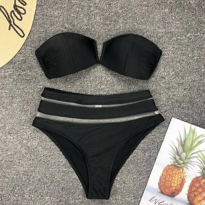 Padded Bathing Suit Bikinis Set