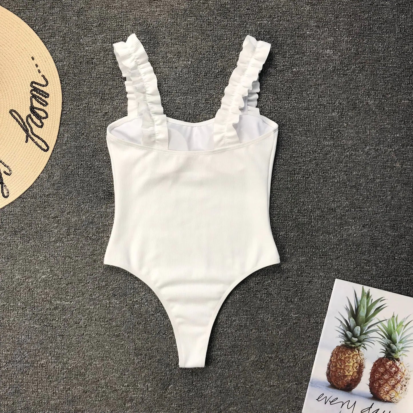 Ruffle Monokini: Summer Splash