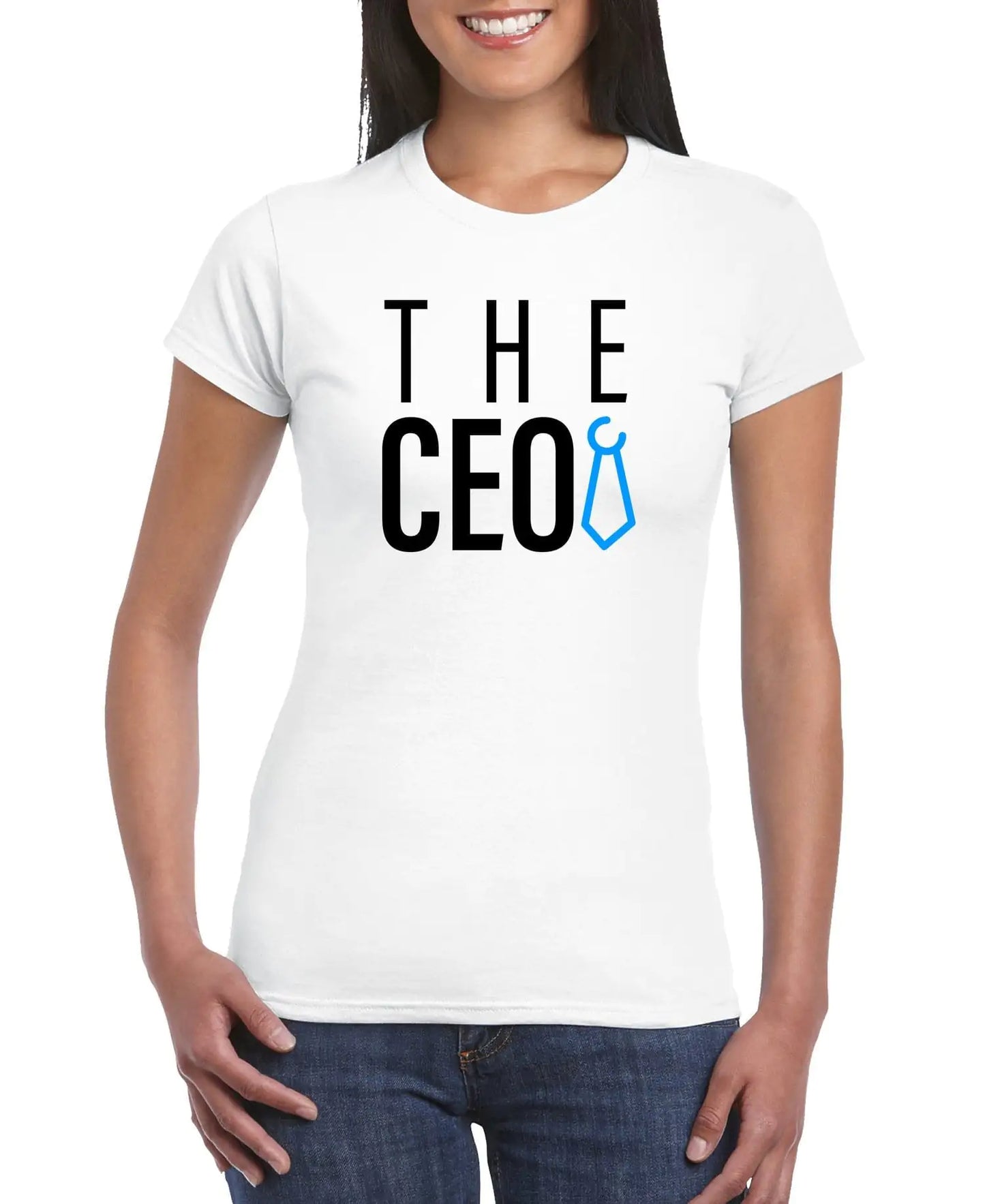 The CEO Women's Slim Fit Short Sleeve T-Shirt