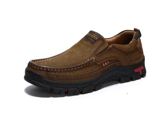 Men Casual Outdoor Slip-on Genuine Leather