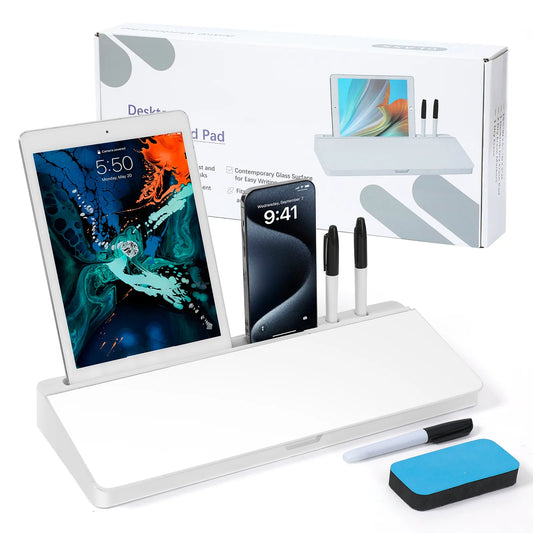 Desktop Whiteboard Storage Tablet