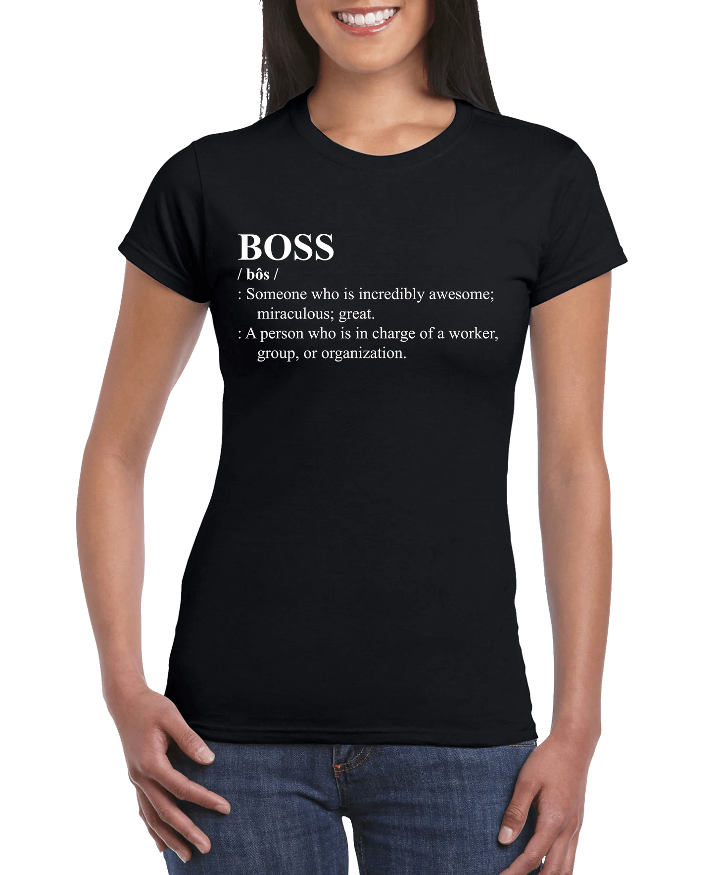 BOSS Definition Women's Slim Fit Short Sleeve T-Shirt