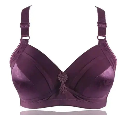 Atmungsaktives Baumwoll-Bralette, modische Dessous, ohne Bügel, Übergröße