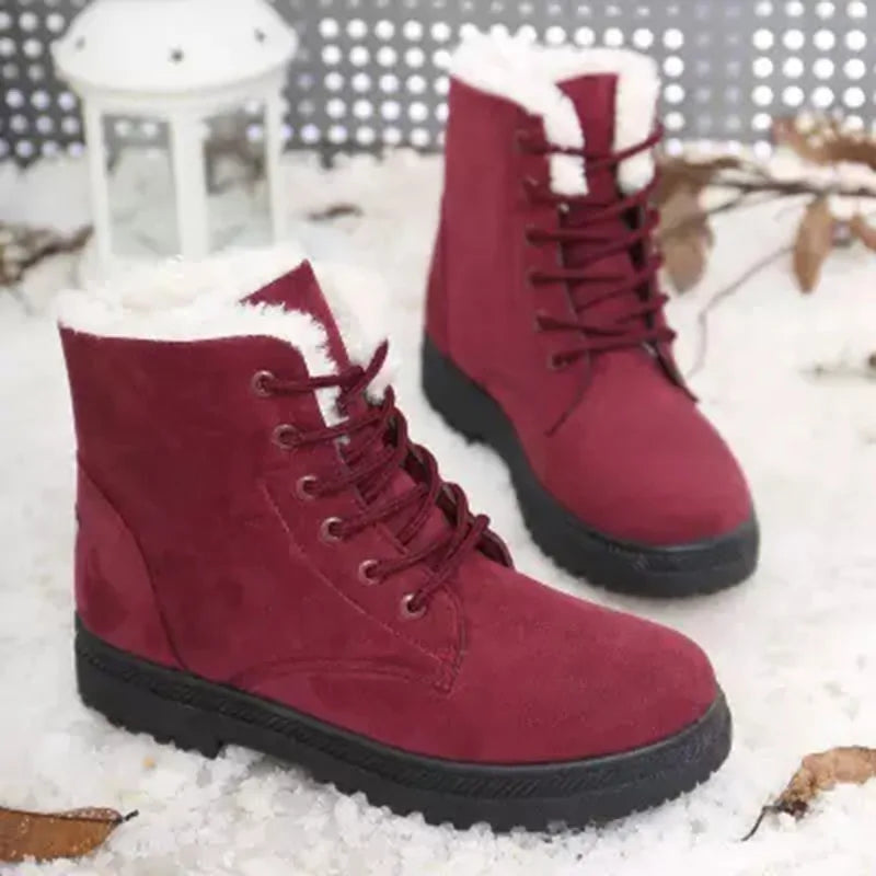 Women Winter Ankle Boots Winter Shoes