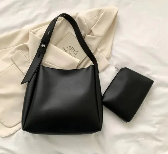 LEFTSIDE Fashion Leather Tote Bag