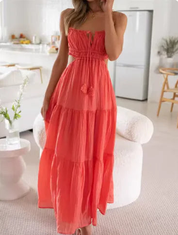 Boho Women Summer Casual Long Dress