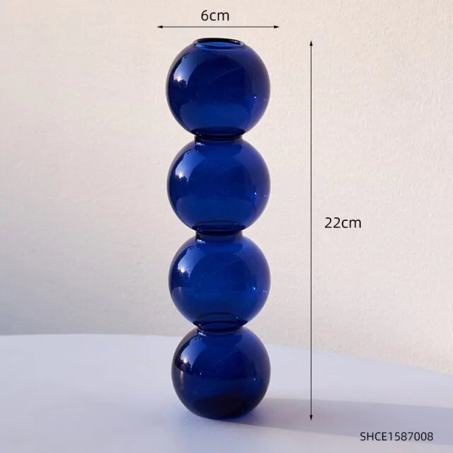 Creative Bubble Glass Vase Home