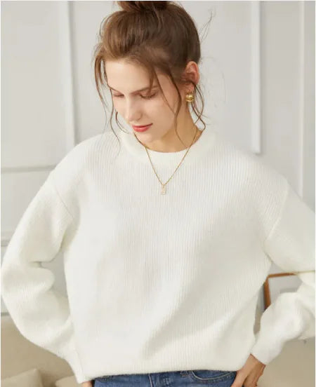 Warm Women's Sweaters Thick Autumn Winter Women's Wool