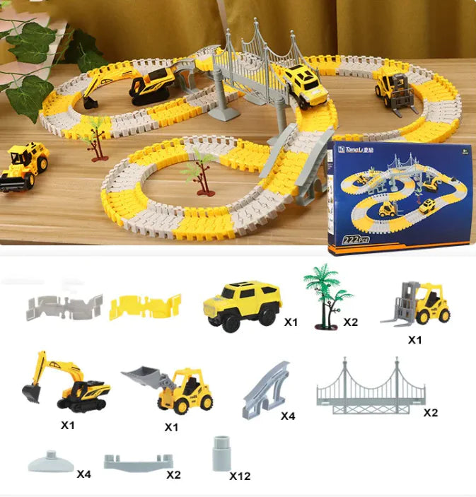 Build Master Construction Rail Set