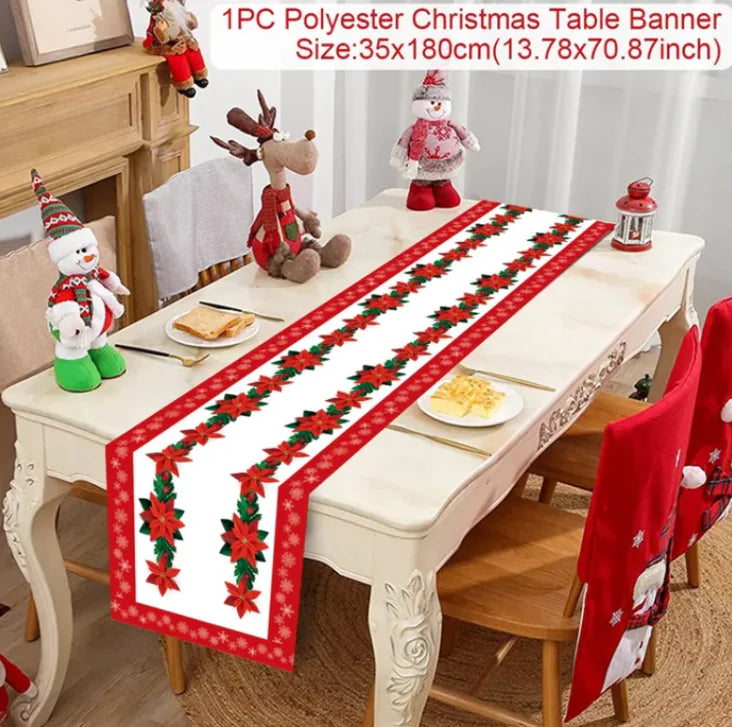 Festive Holiday Table Runner