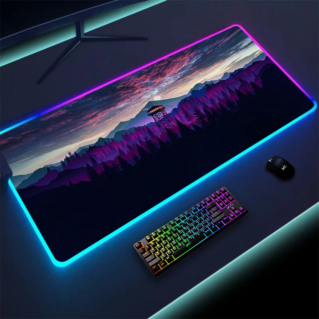 Non-slip RGB Gaming Pad