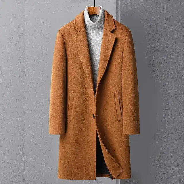 Woll-Trenchcoat für Herren