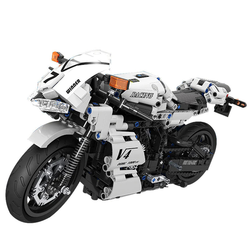 Motorcycle Building Block Model Toy