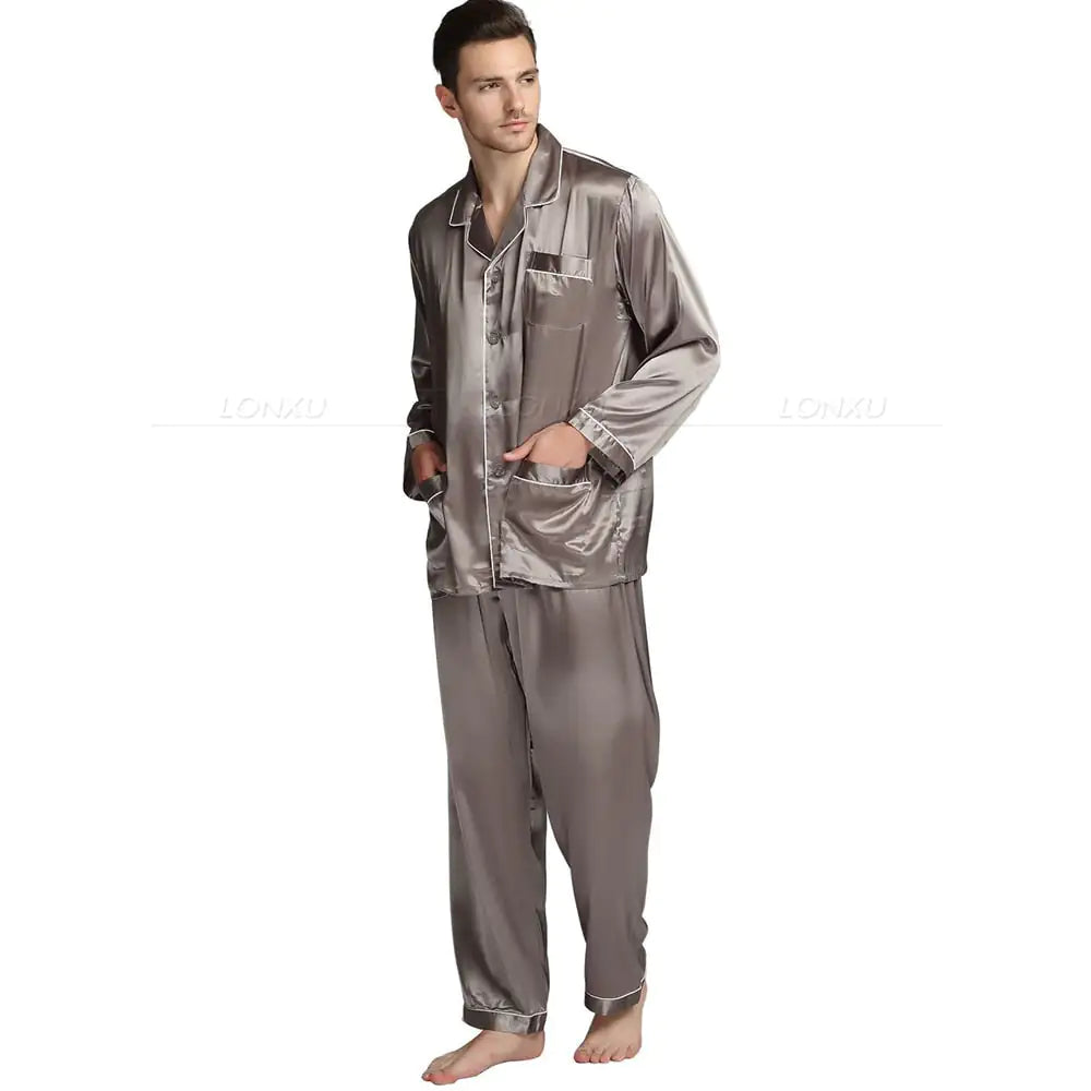 Nachtwäsche-Pyjama-Set für Herren