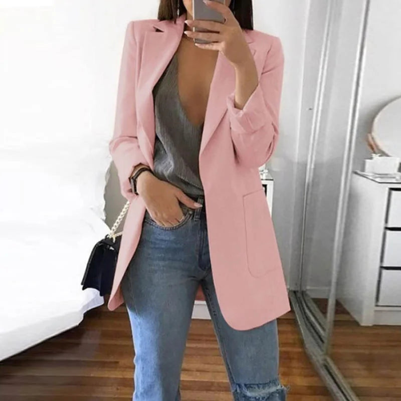 Women's Casual Long Sleeve Business Suit