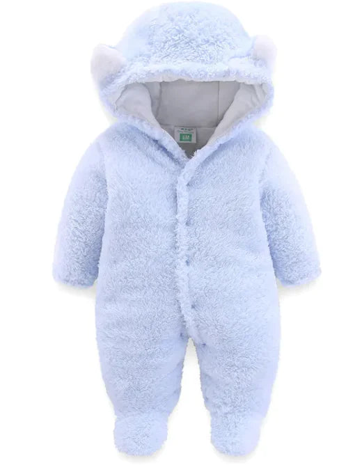 Winter Baby Overall Neugeborenen Warme Dicke Baby Strampler