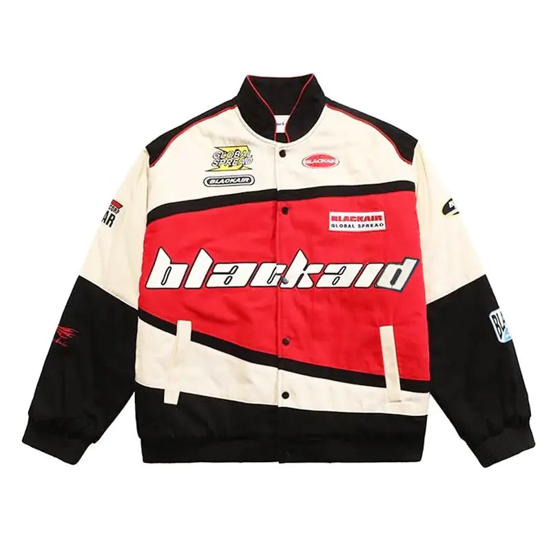 Retro Hip-Hop Y2K Straßenjacke