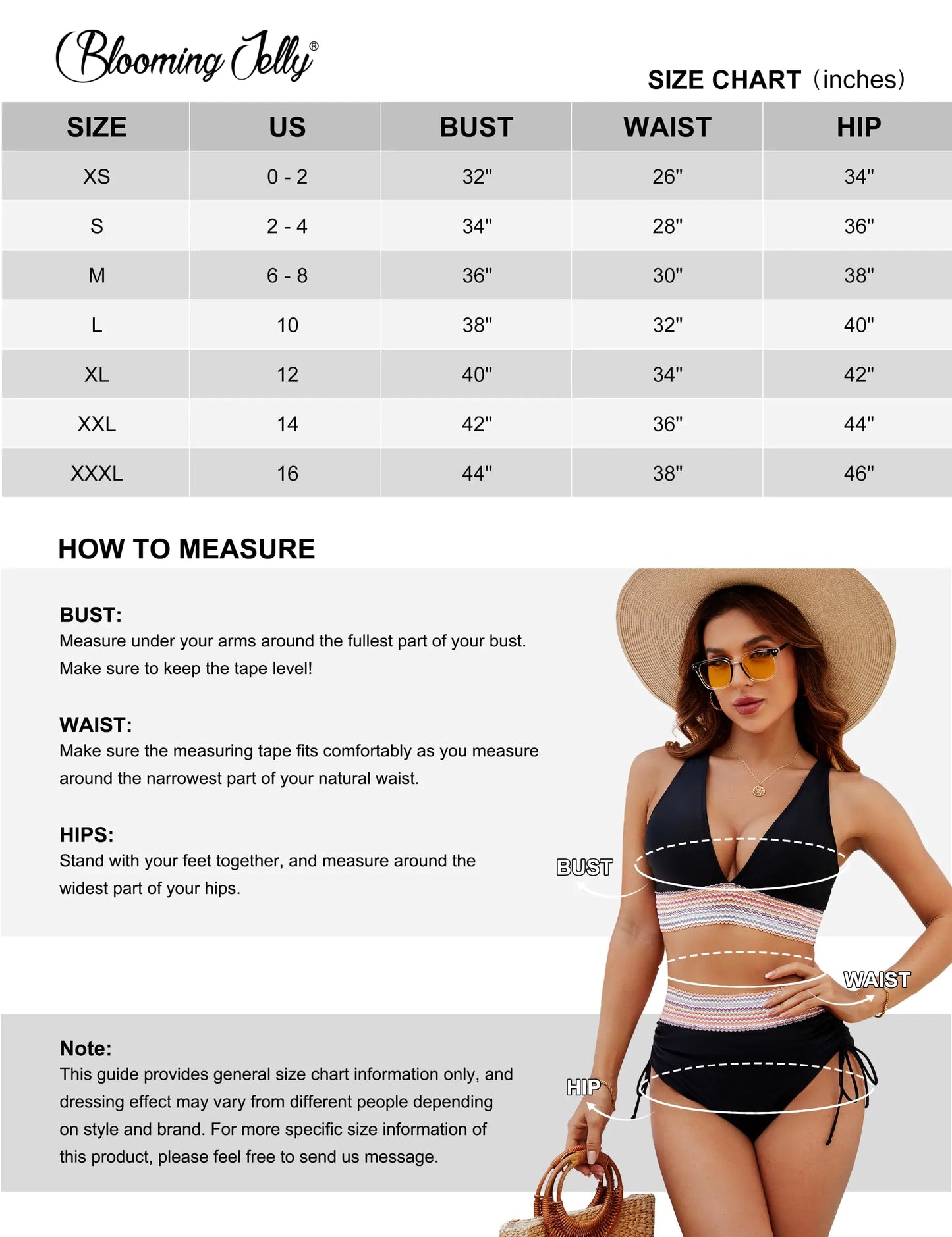 Blooming Jelly Women High Waisted Bikini Sets Tummy Control Swimsuits Color Block Two Piece Drawstring Bathing Suit Large Haze Blue