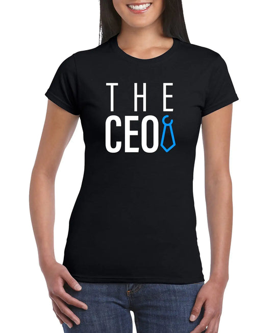 The CEO Women's Slim Fit Short Sleeve T-Shirt