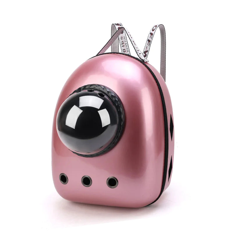 Transparent Space Capsule Pet Backpack Carrier