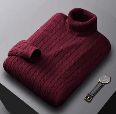 Thermal Thread Turtleneck Sweater