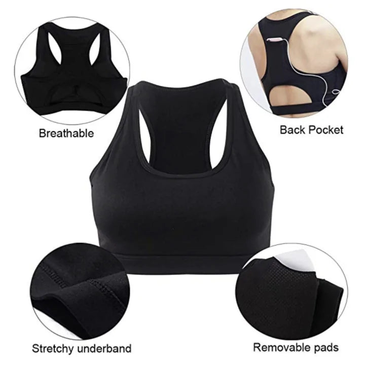 Lifting Pocket Sports Bra