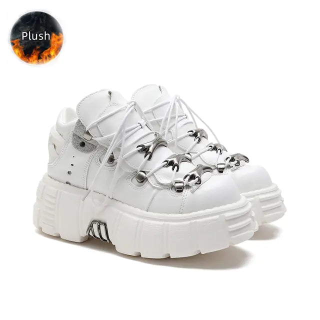 U-DOUBLE Brand's Punk Style Women's Shoes