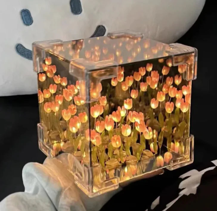 Acrylic Lens Flower Small Night Lamp