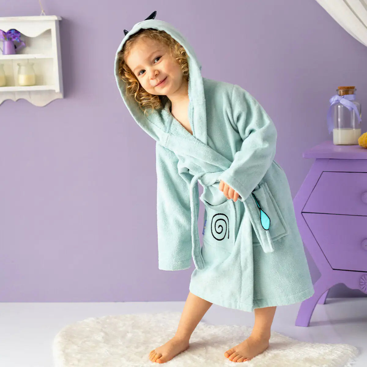 Milk&Moo Sangaloz Velvet Bathrobe