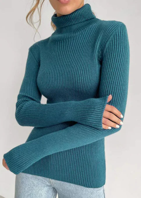 Women's Knitwear Turtleneck Pullover