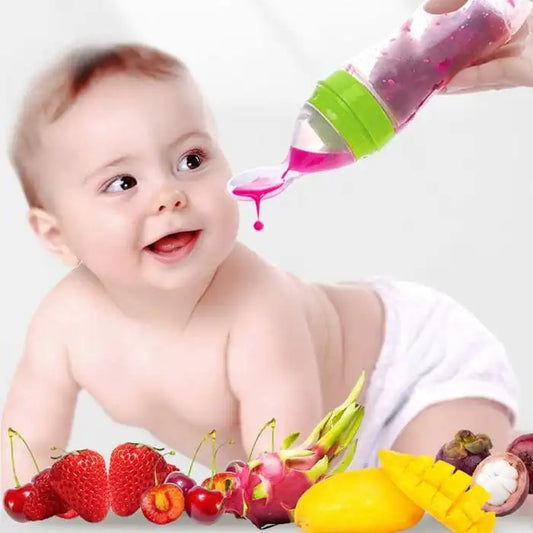 Silicone Feeding Bottle Spoon