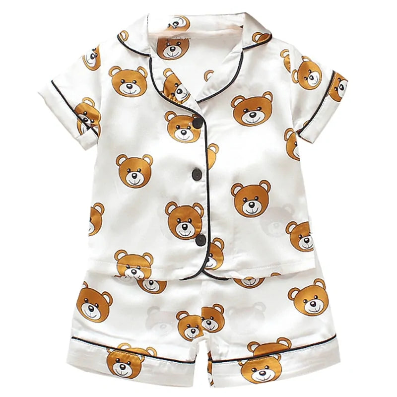 Children's Pajamas Set Baby Suit