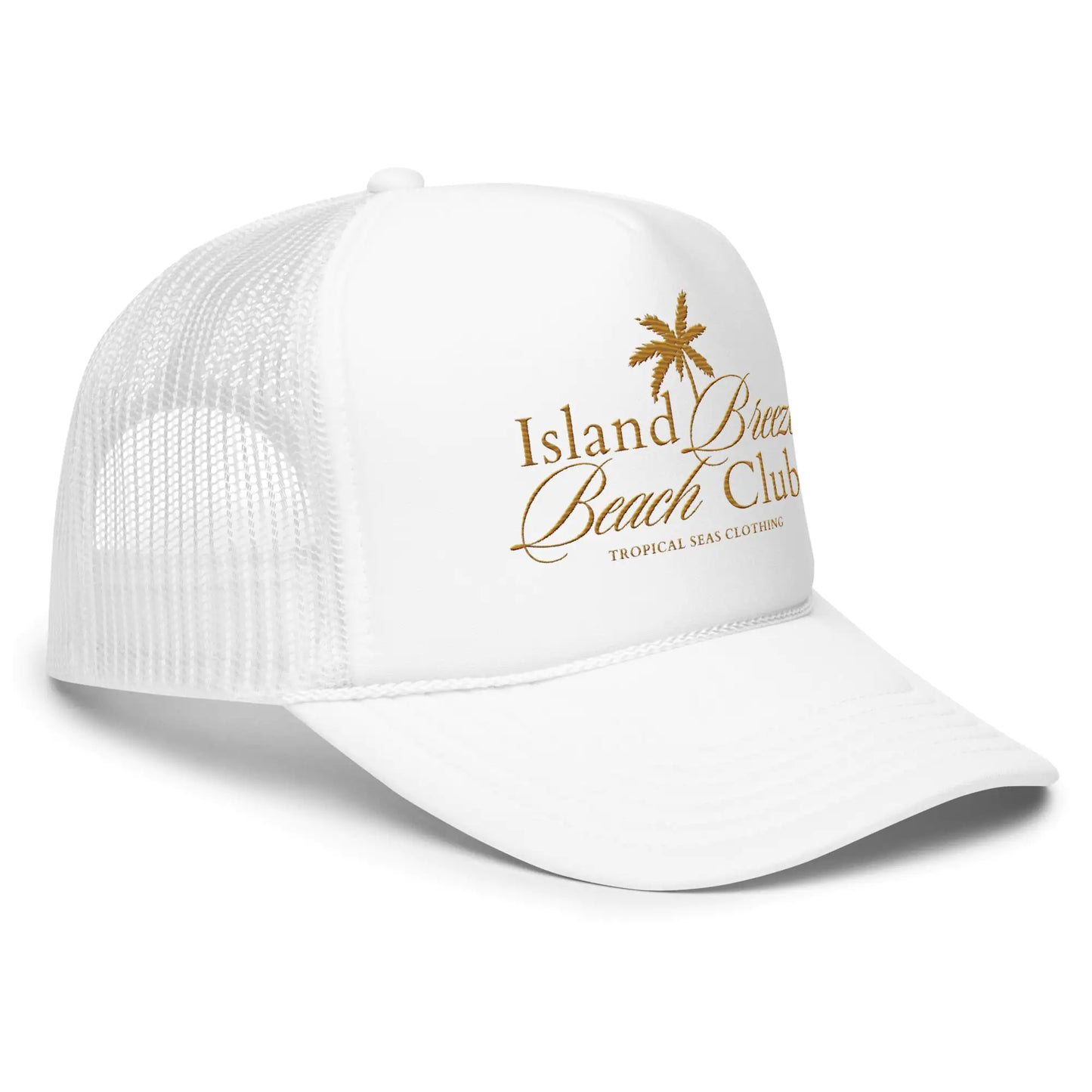 Foam Island Breeze Beach Club trucker hat