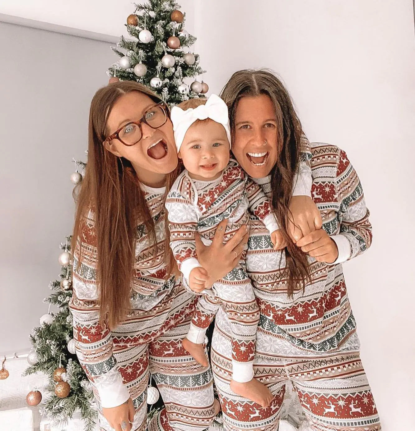 Weihnachts-Familien-Pyjama-Set