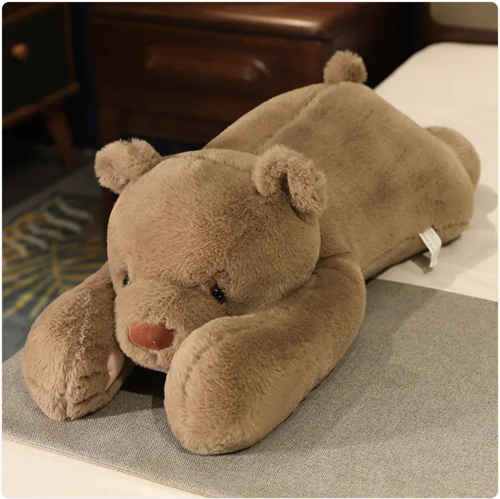 Lying Bear Plush Sleep Companion