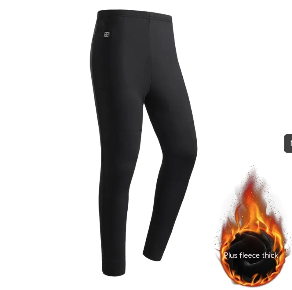 USB Heated Thickened Long Johns Cold Protection Suit