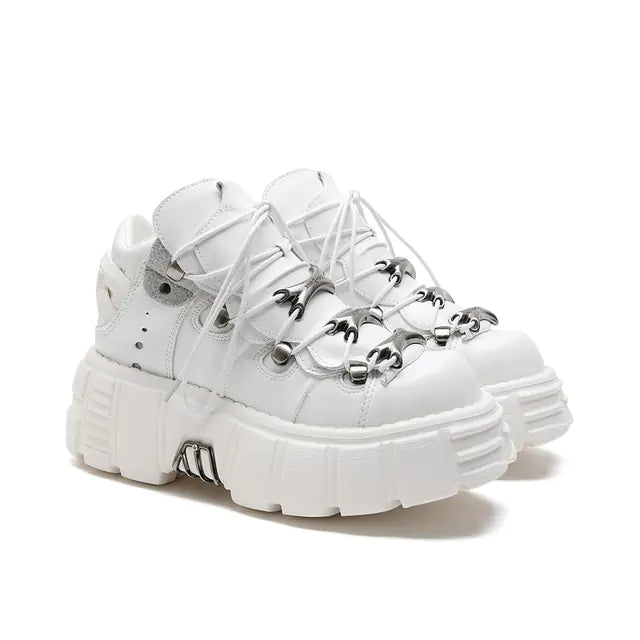 U-DOUBLE Brand's Punk Style Women's Shoes