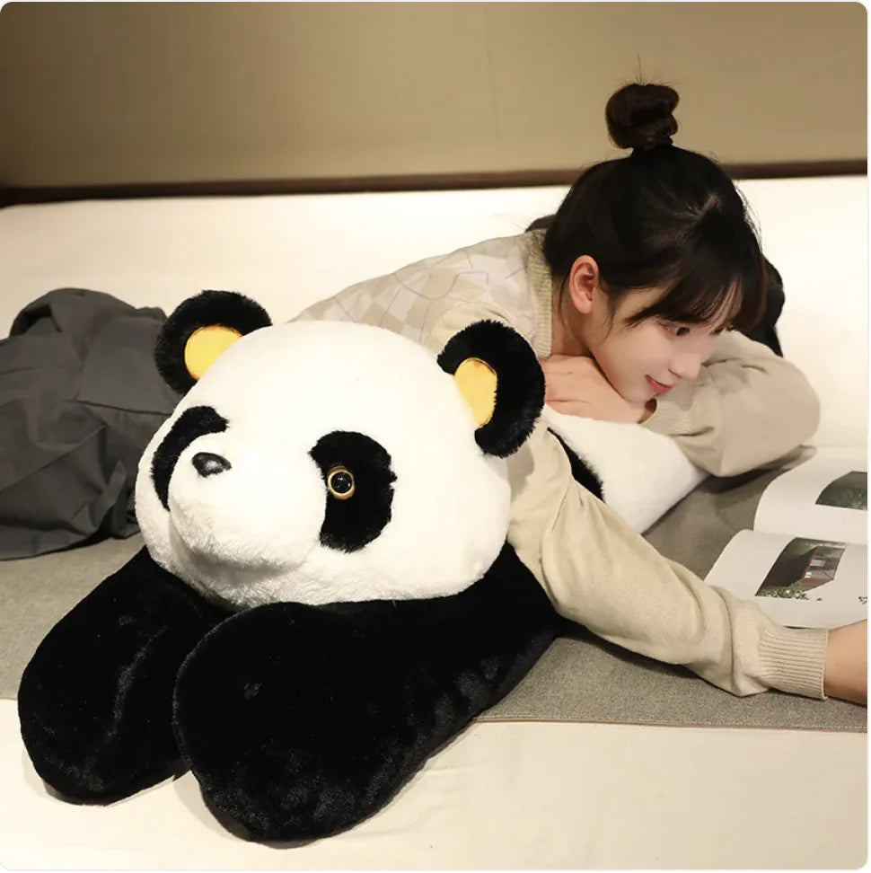 Lying Bear Plush Sleep Companion