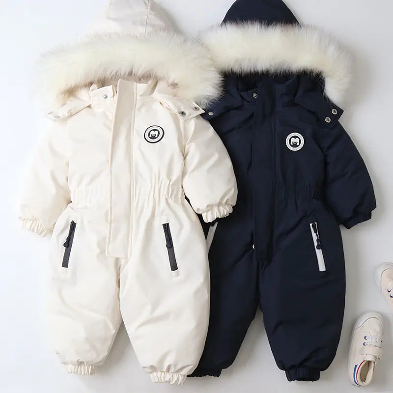 Thick Warm Rompers for Toddlers