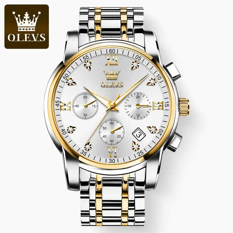 Watches For Men Top Brand Luxury Chronograph