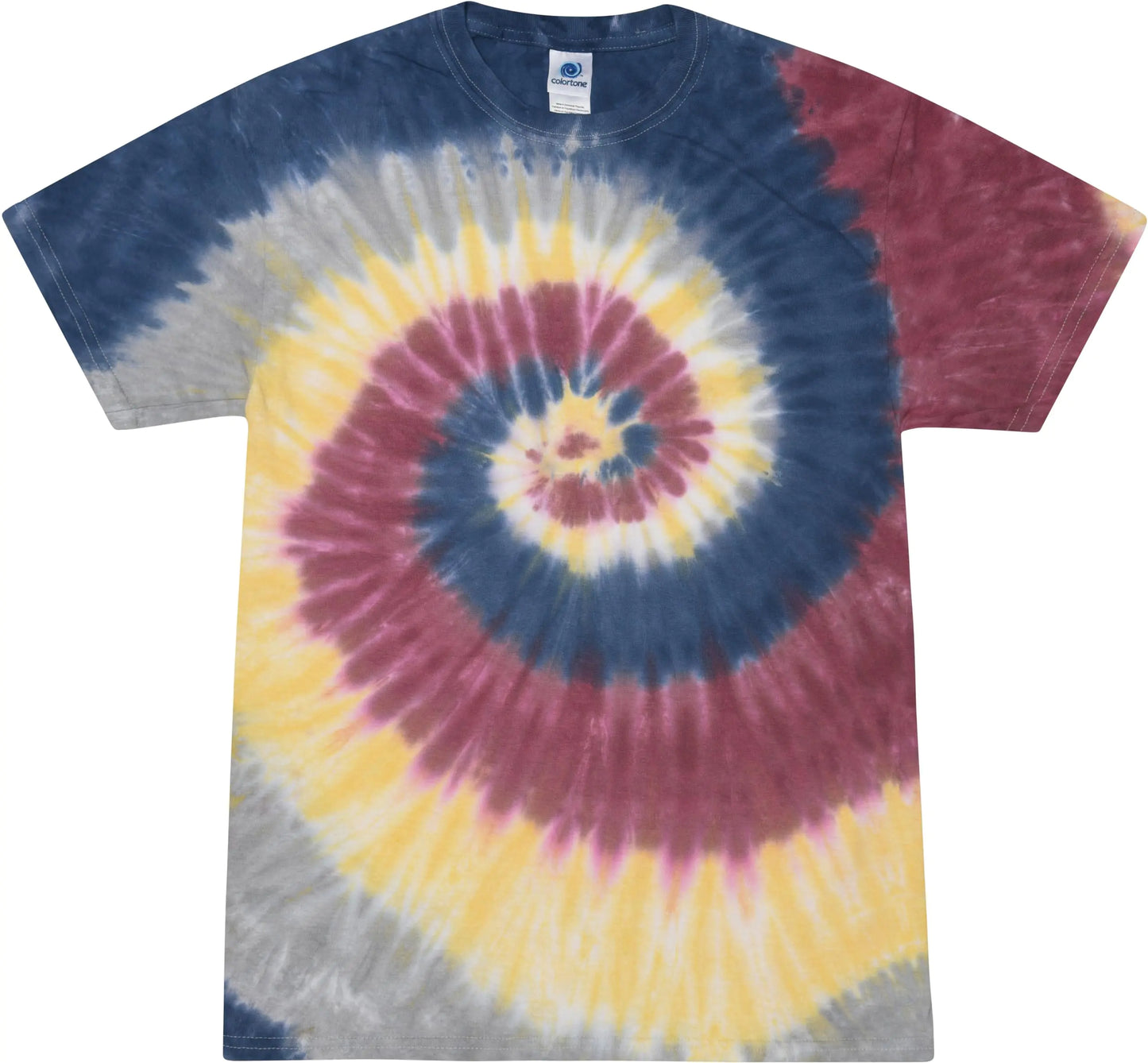 Colortone Adult Tie Dye T-Shirts for Men and Women Large Lotus