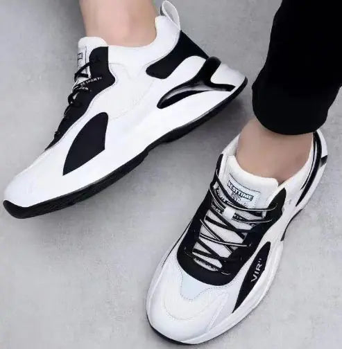 Casual Outdoor Black White Sneakers