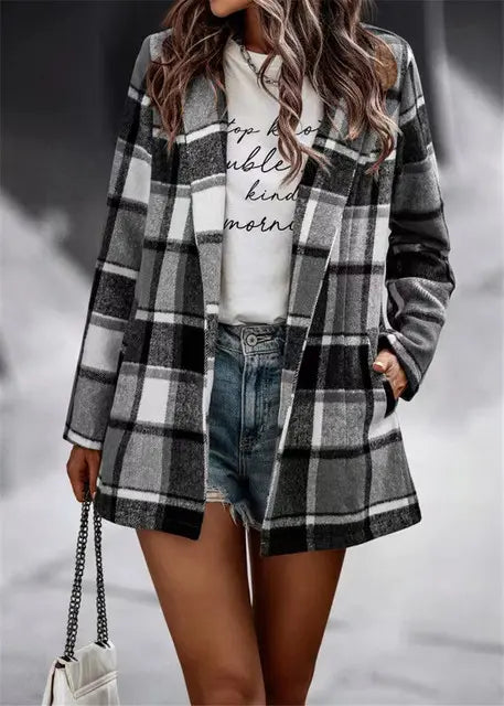 Checkered Coat