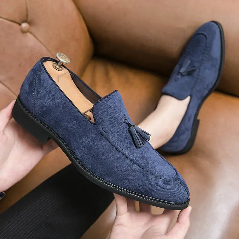 Loafer aus Leder mit Quaste für Herren