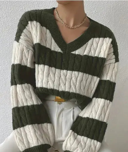 Lazy Loose Women's Knitted Sweater