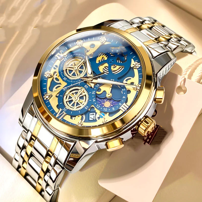 Chrono Elite Single Calendar Quartz Watch Men